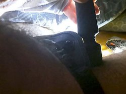 française, vibro - Ma femme s'amuse avec son vibro sur ma bite
