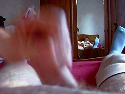 française, branlette - Je filme mon épouse en train de me branler
