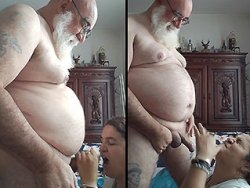 fellation, française - Ma voisine suce ma grosse bite veineuse