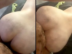 française, levrette - Je baise le cul parfait de mon épouse en levrette
