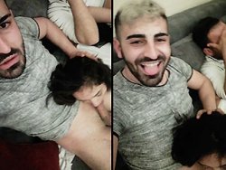 fellation, française - Pipe salace d’une quinqua bourrée en plein apéro