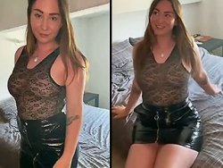 française, bonasse - Française sexy en tenue coquine baisée sauvagement