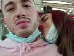 française, Salope - Française excitée baisée dans les toilettes du TGV
