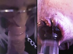 fellation, française - Ma salope me suce la bite pendant que je prépare son cul