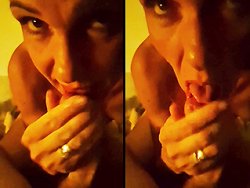 fellation, française - Ma femme est une experte en fellation baveuse