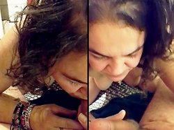 fellation, française - Je lui suce la queue et avale son sperme chaud