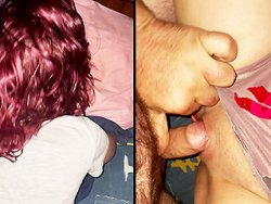 française, rouquine - Je foudroie la chatte de cette salope rouquine excitée