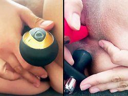 française, double pénétration - Une double pénétration pour un plaisir solitaire parfait