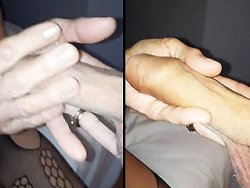 française, fétichisme - Je lui demande qu'elle me gifle ma queue