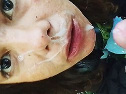 fellation, française - Fellation et facial en forêt