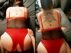 française, plan cul - Elle se fait pilonner en levrette par son plan cul