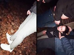 française, partouze - Cette chienne vide les couilles de plusieurs voyeurs