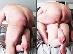 française, sodomie - Un gros porc encule une daronne française