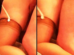 française, levrette - Un inconnu pilonne ma chienne de femme en levrette