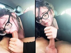 fellation, française - Elle me taille une pipe dans ma voiture