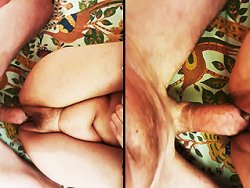 mature, française - Il baise une daronne en missionnaire