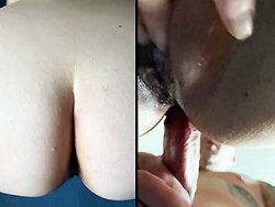 française, sodomie - Je la prends par le cul avec une profonde levrette
