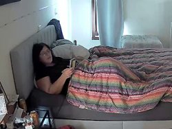française, sextape - Une daronne se fait baiser la chatte pendant presque une heure