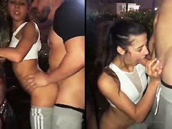 ivre, exhibition - Ma nana bourrée se fait baiser par un inconnu