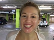 française - Une française se fait baiser dans un parking