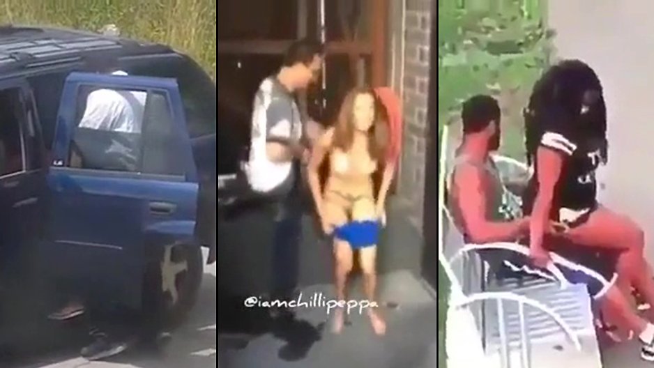 Une compilation de couples surpris pendant la baise-> 
