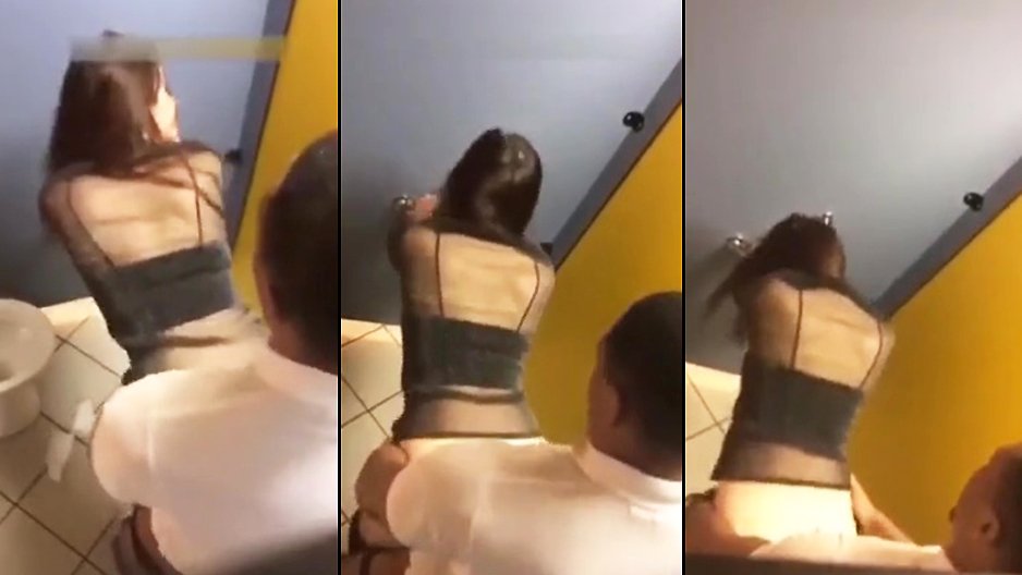 Une française bourrée se fait défoncer dans les toilettes (amateur)