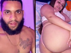 fellation, latine - Une salope en train de sucer son barbu